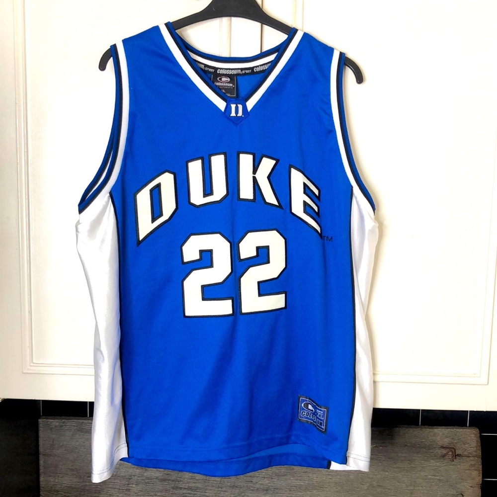 Duke blue devils basketball jersey #22 colosseum men’s size XL